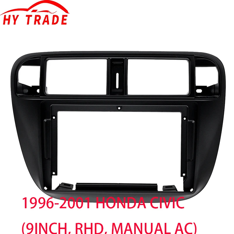 9-дюймовая Автомобильная стереомагнитола 2 Din для Honda Civic(EJ/EK/EM) 1996-2001 рамка