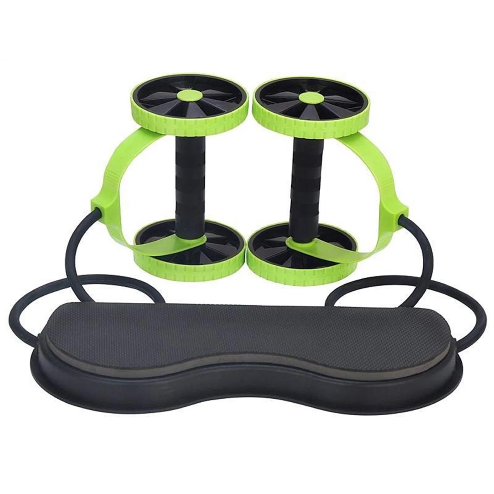 

Elastic Fitness Tension Rope Blue/Green Fitness Resistance Band for Abdominal Stretching Training JAN88