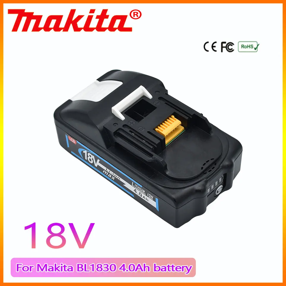 

Литий-ионный аккумулятор 4000 мАч 18 в Makita BL1830 BL1840 21700 Ач