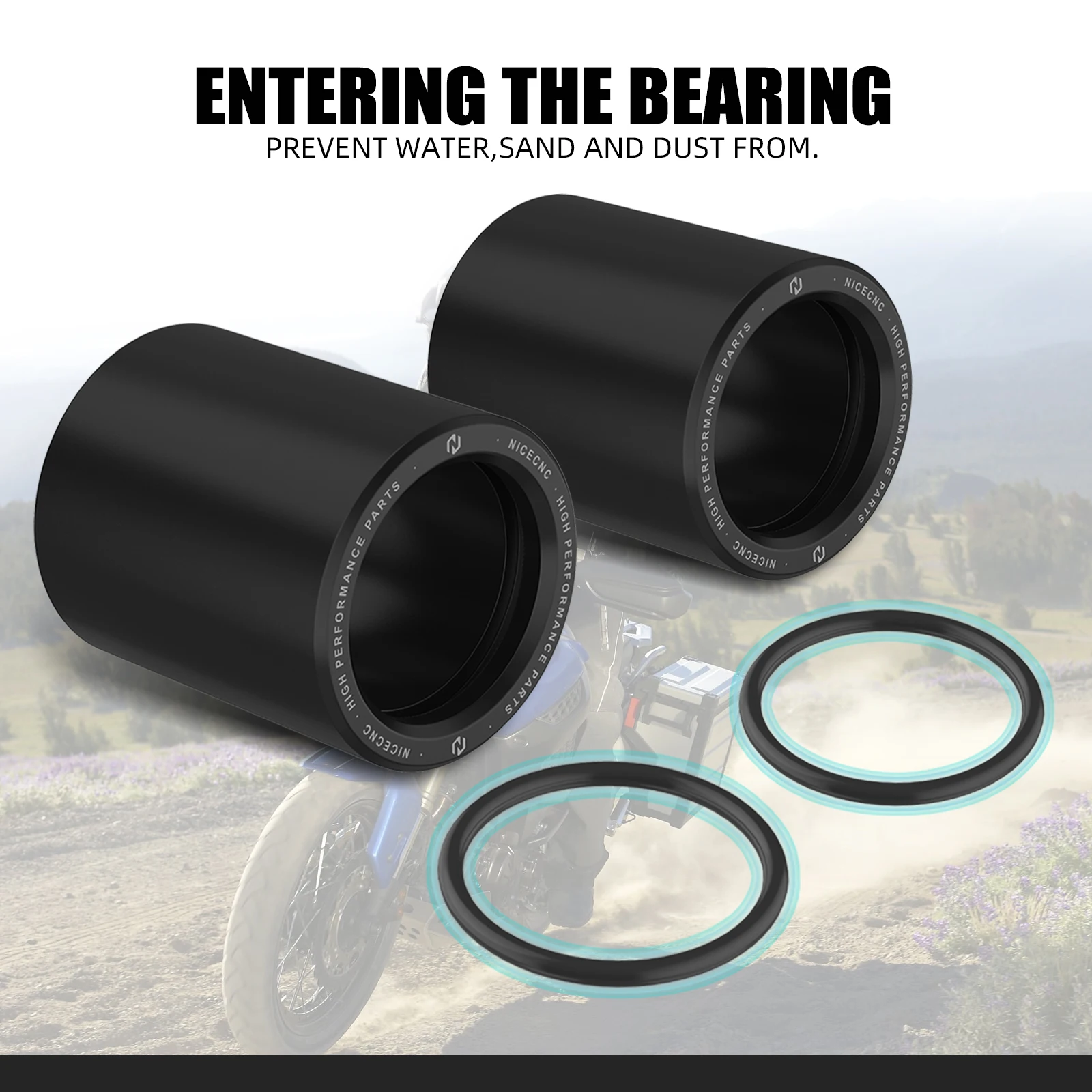 Для Yamaha Tenere 700/XTZ700 2019-2024 700 Rally Edition 2020-2024 пара прокладок заднего/переднего колеса