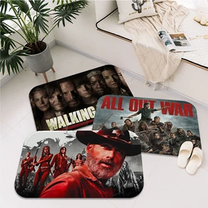The Walking Dead Long Rugs Non-Slip Laundry Room Mat Laundry Decor Balcony Child Living Room Doormat Area Rug