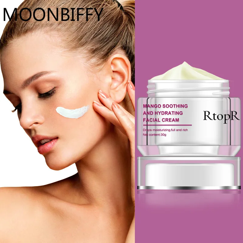 

Face Cream Anti-Wrinkle Anti Aging Whitening Mango Bright Moisturizing Liquid Tights Nourishing Shrink Pores High Quality