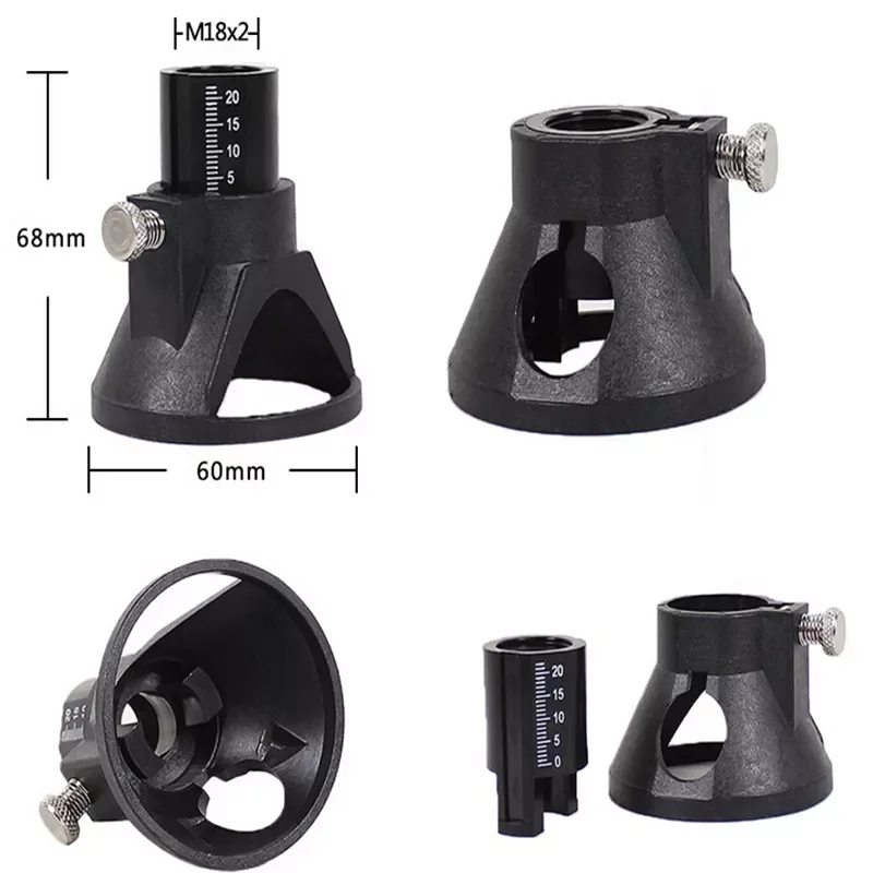

Locator with Routing Router Drill Bits Set Rotating Engraving Carbide Grinder Holder for Rotary Tool