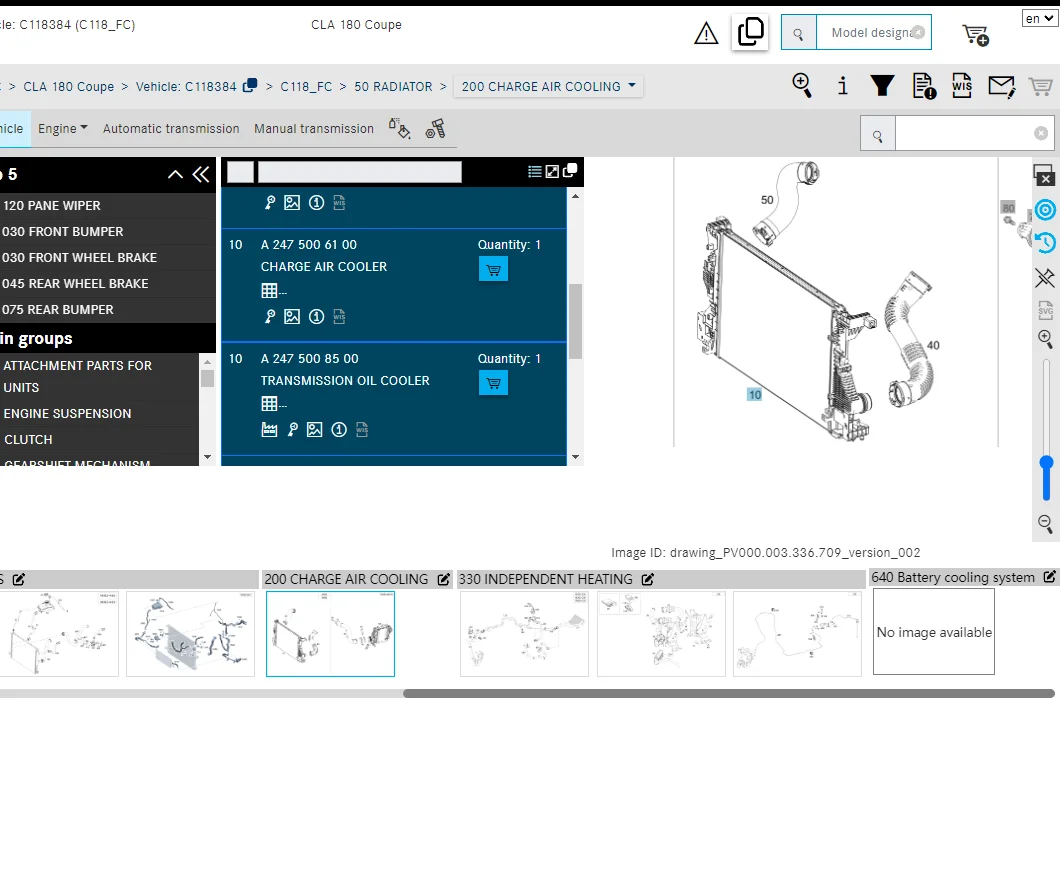 Подходит для Mercedes Benz W118 W177 W247 водяной охладитель двигателя радиатор резервуар