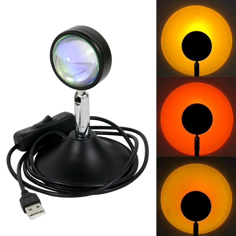 

Мини-USB-проектор, 10 Вт, светодиодный ночник, настольная лампа для спальни, бара, кафе, магазина, настенный декоративный светильник