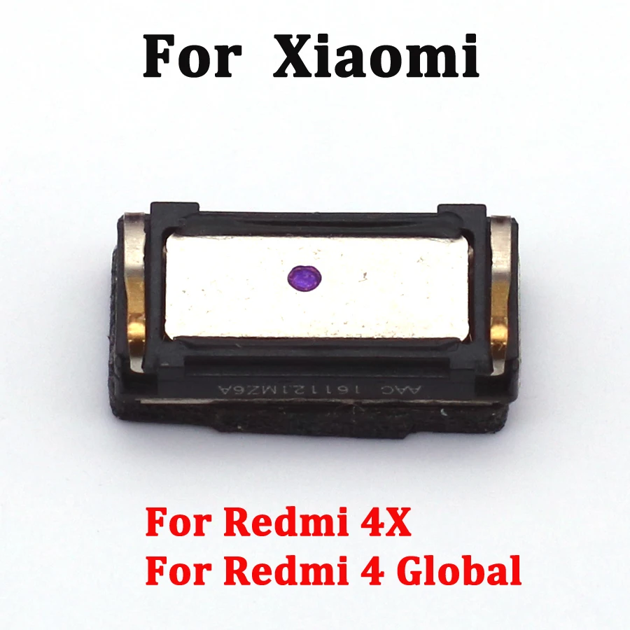 Встроенный динамик для наушников верхний XiaoMi Redmi Note 7 6 6A 5 5A 4 4X 4A 3 3X 3S Pro S2 Global |