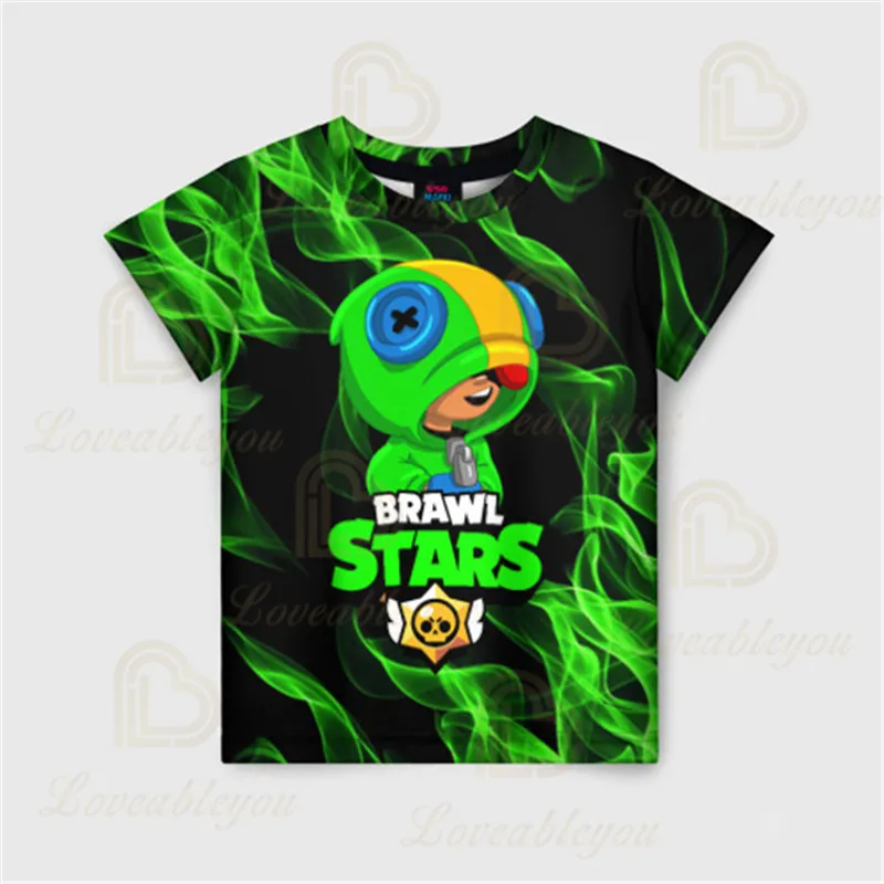 

Default Leon Stars T-shirt Tee Kids 3d Boys Girls Short Sleeve T Shirts Baby Clothes