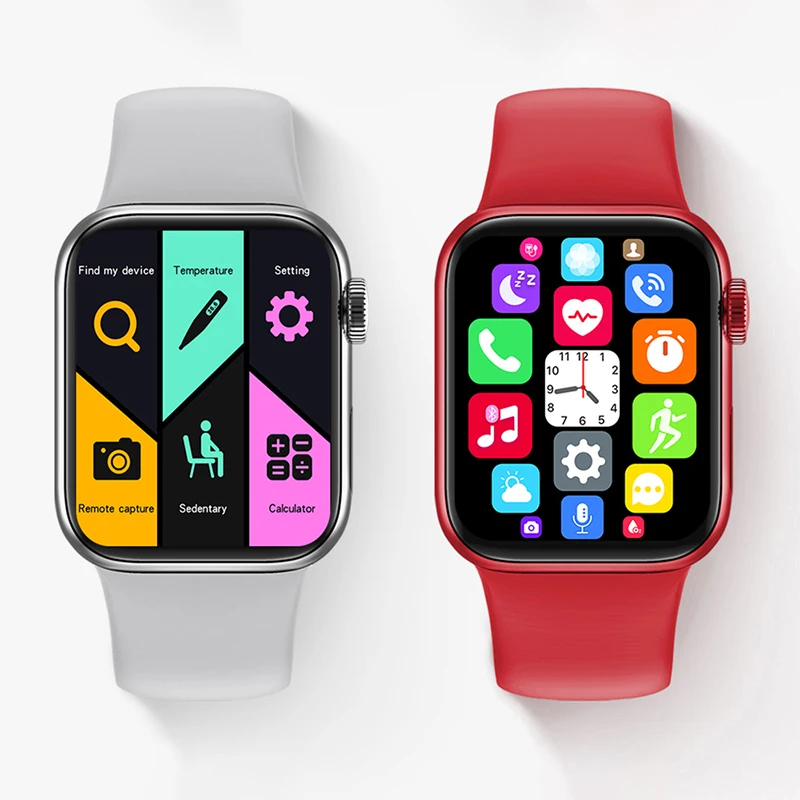 

2022 i7 mini Smart Watch Wireless Charging AI Voice Calls Sports Fitness Smartwatch Men Women Series 7 PK W27 W37 HW57 DT7