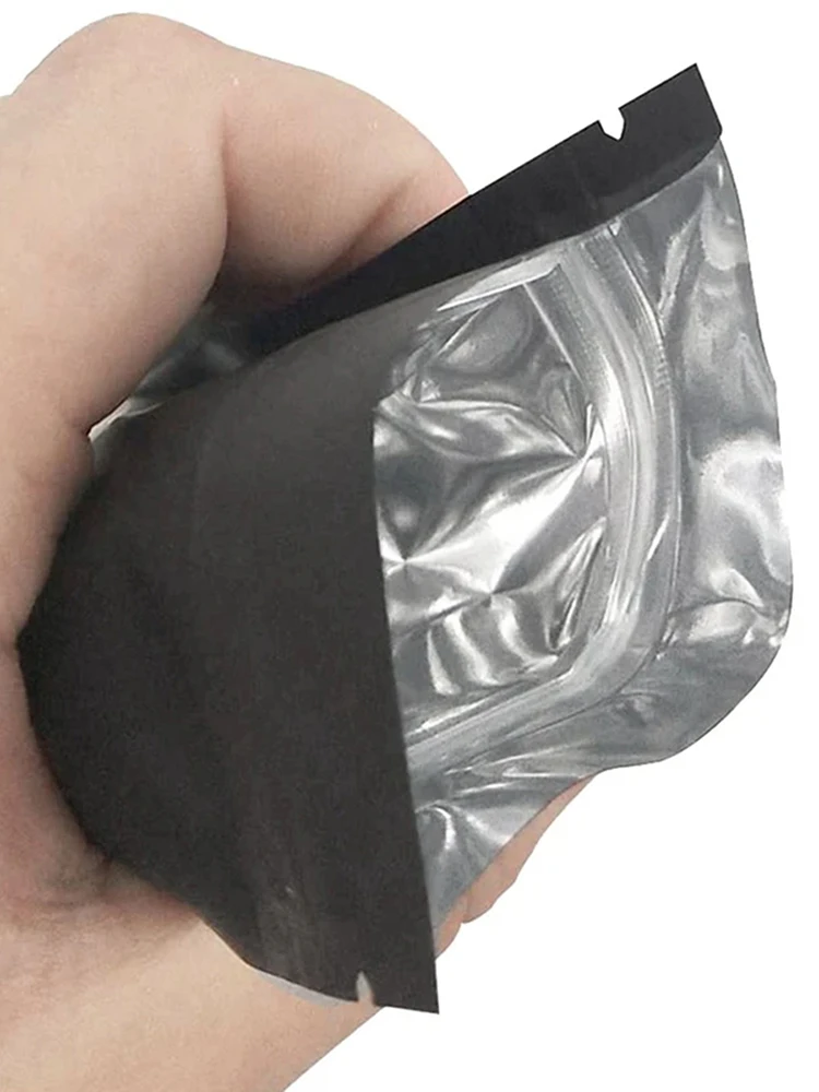 100 шт. пакеты из алюминиевой фольги на молнии