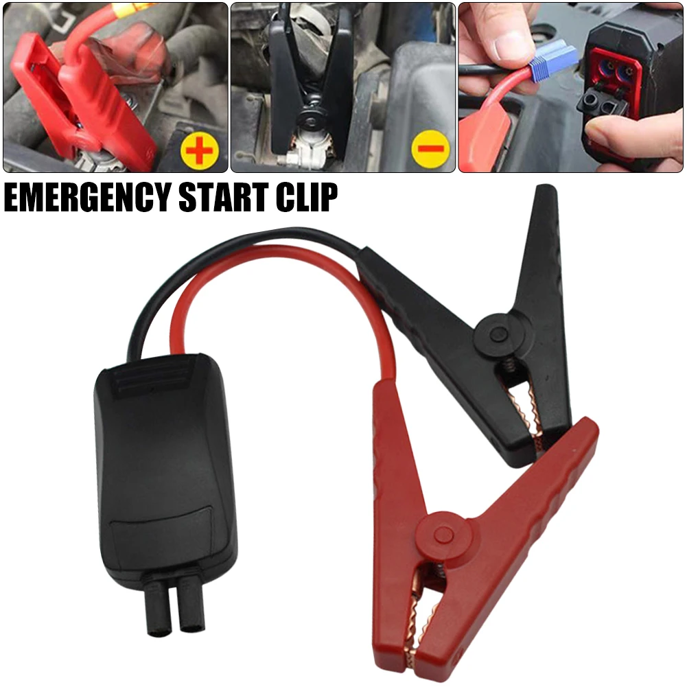 

12V Car Starter Jump Battery clip Connector Emergency Jumper Cable Clamp Booster Alligator Clamps Battery Clips car Accessories