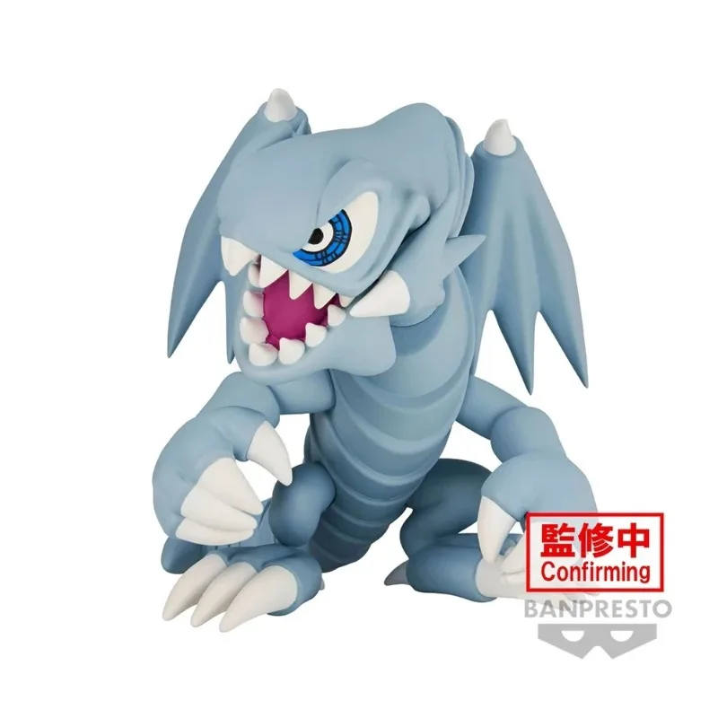 Фото Бандай Ю-Ги-О! Фигурка аниме-персонажа Duel Monsters Oon Daemon Toon Summoned Skull Blue-Eyes White Dragon, модель игрушки, подарок №4