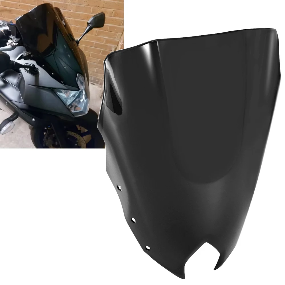 Лобовое стекло XJ6F для мотоциклов Yamaha FZS600 FZ6R FZ-6R XJ6 F XJ-6F 2010 12 2011 2013 2014 2015 2016 2017 FZ 6R