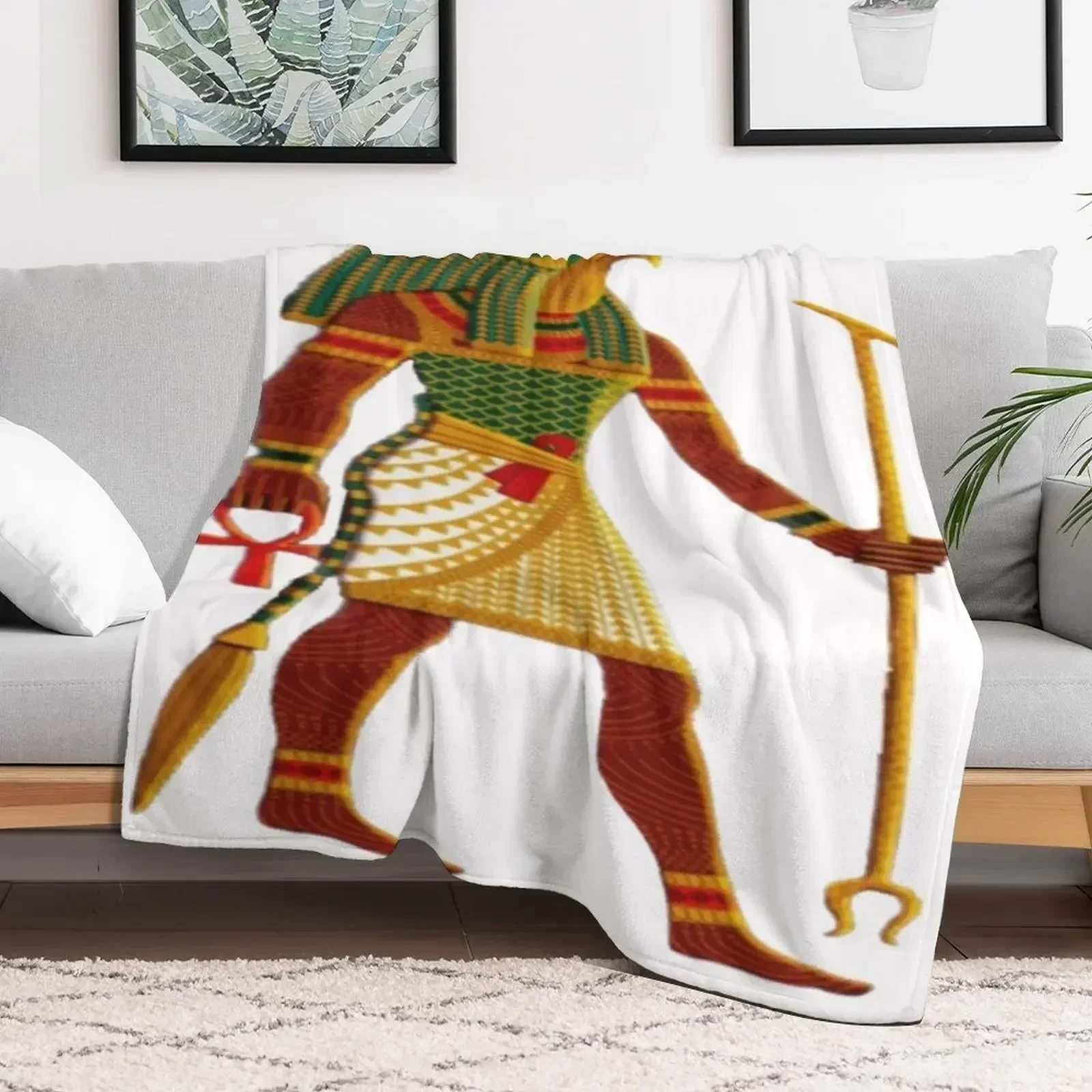 Гора в Верхнем и Нижнем Египте с двойной короной P pronto Декованное одеяло