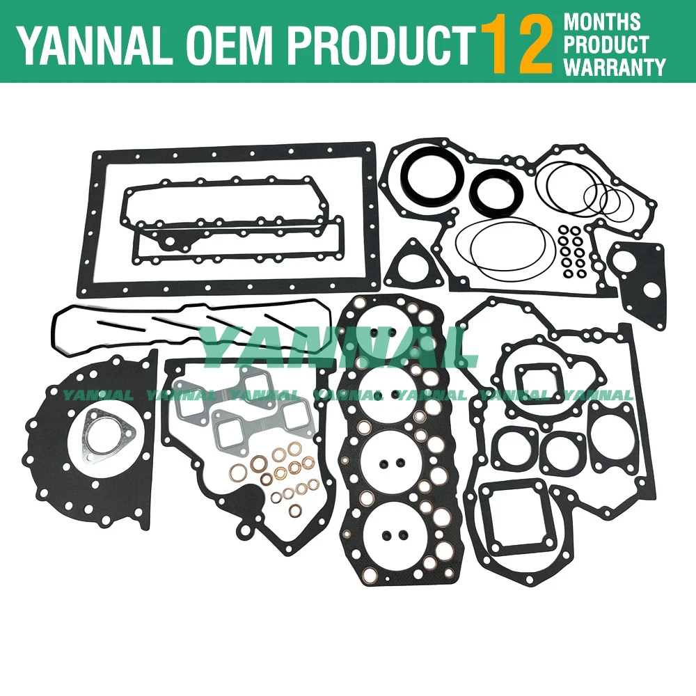 Для Perkins 804C-33T 804D-33T полный комплект прокладок для капитального ремонта подходит