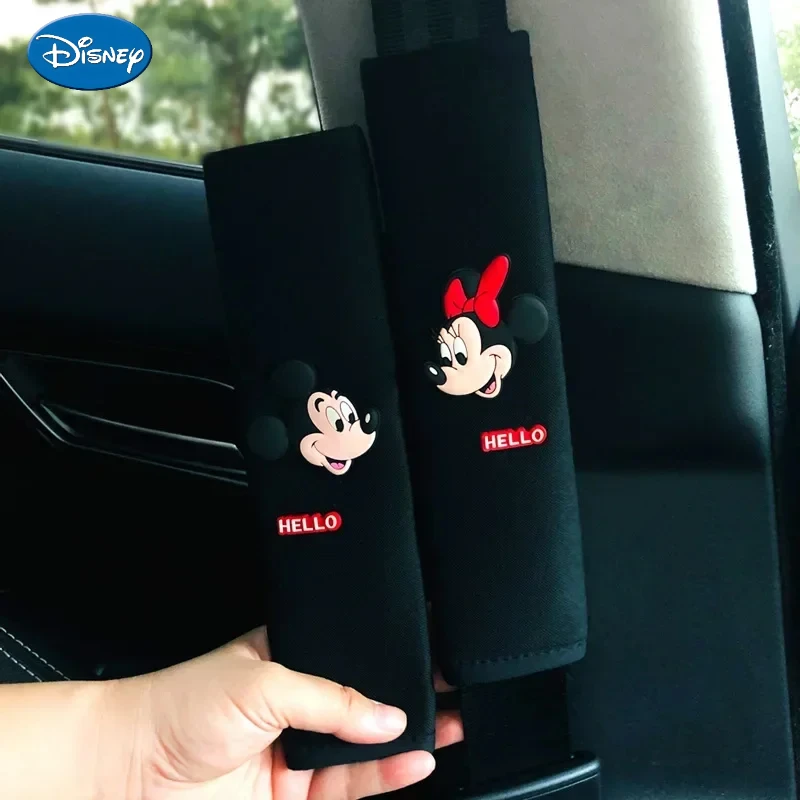 Наплечники для автомобильного ремня безопасности Disney мультяшный Микки и Минни