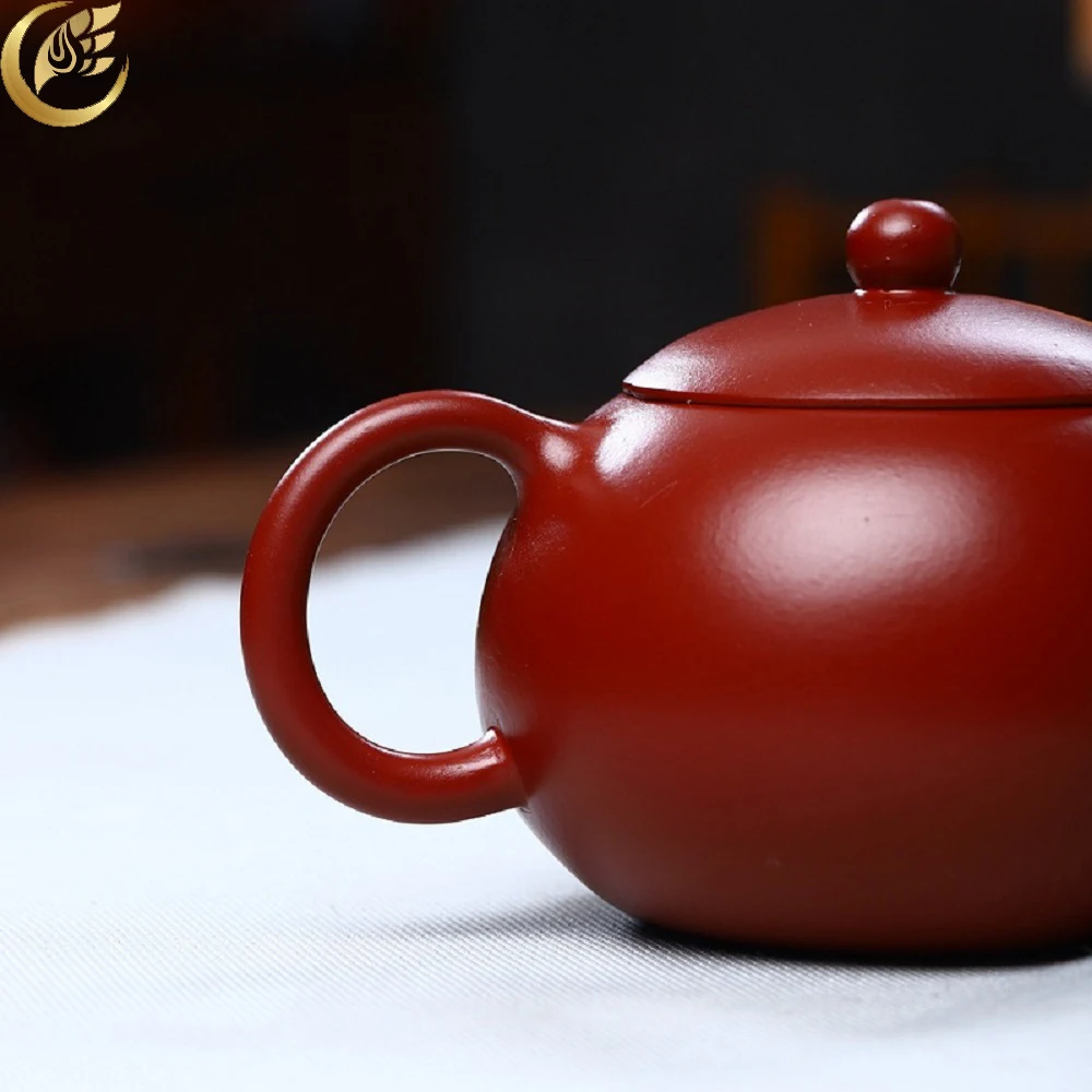 Исин Фиолетовые глиняные чайники Аутентичный чайник Dahongpao Xishi с шариковым