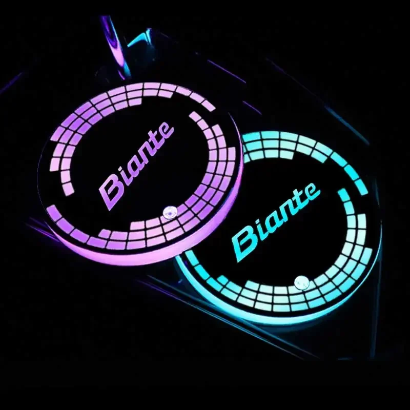 Автомобильная Подставка под водой крышка подставка светодиодная атмосфера для