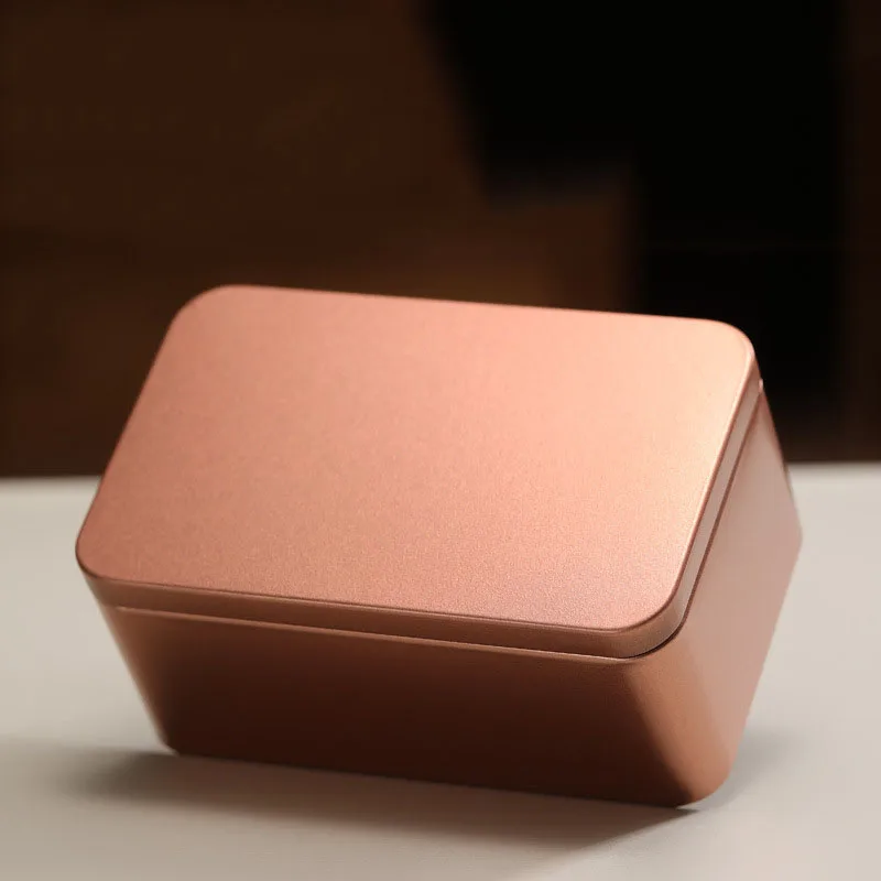 

Набор из 2 прямоугольных металлических банок lyybx для хранения