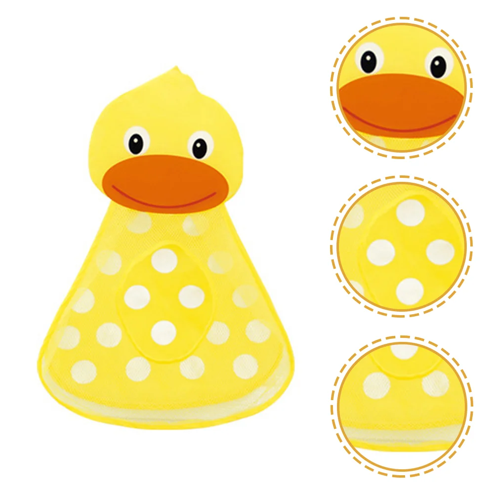 

Toy Bath Storage Holder Net Bathtub Organizer Shower Meshbathroom Tub Hangingbabytoys Toddler Opening Container Household