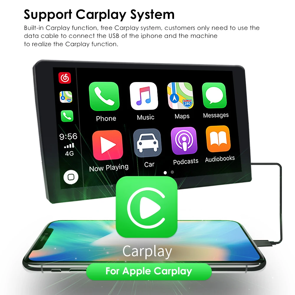 Автомагнитола CarPlay 2 DIN Android 10 для Mercedes Benz CLK W209 W203 W463 W208 |