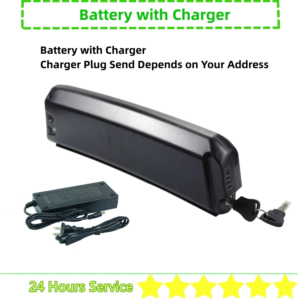 Складной Аккумулятор для электровелосипеда 48 В 15 Ач 21700