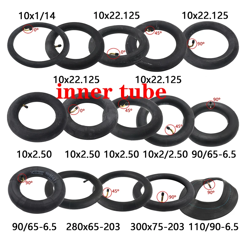 

Различные скутеры для электрических велосипедов 10x 2/10x2 125 /10x2,50 300x75-203 280x65-203 90/65-6,5 110/50-6,5 внутренняя трубка
