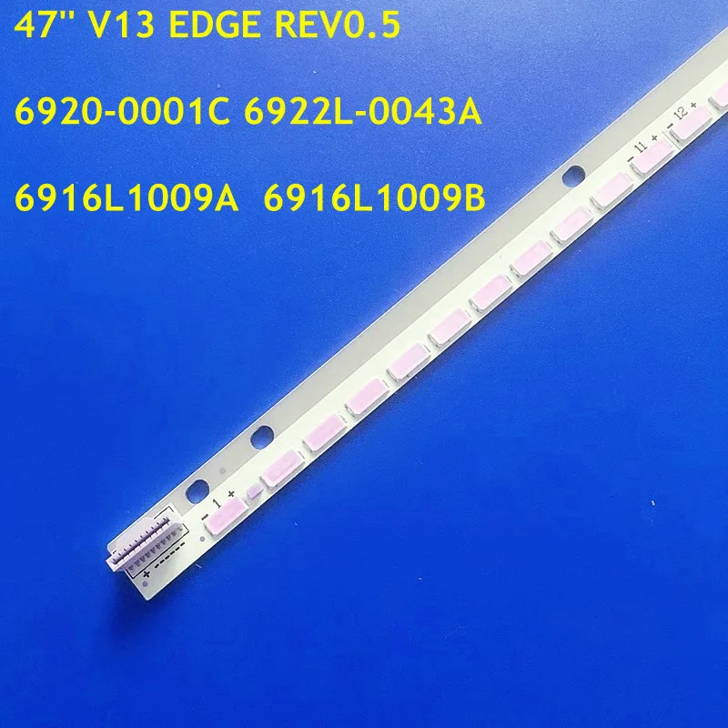 Светодиодная лента 597 мм 66 ламп 47E610G 47E600Y 47E30SW 47E82RD 47E600F 47E615L 47E83RE 47CE923 47 &quotV13 EDGE REV0.4