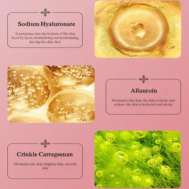 Collagen Moisturizer For Face Hydrating Pearl Cream For Face Day And Night Facial Cream To Deep Repair Whiten And Soften Facial 4