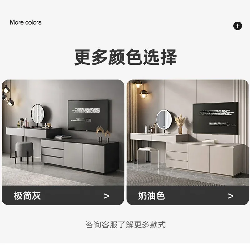 Шкаф для спальни шкафчик телевизора встроенный современный маленький семейный