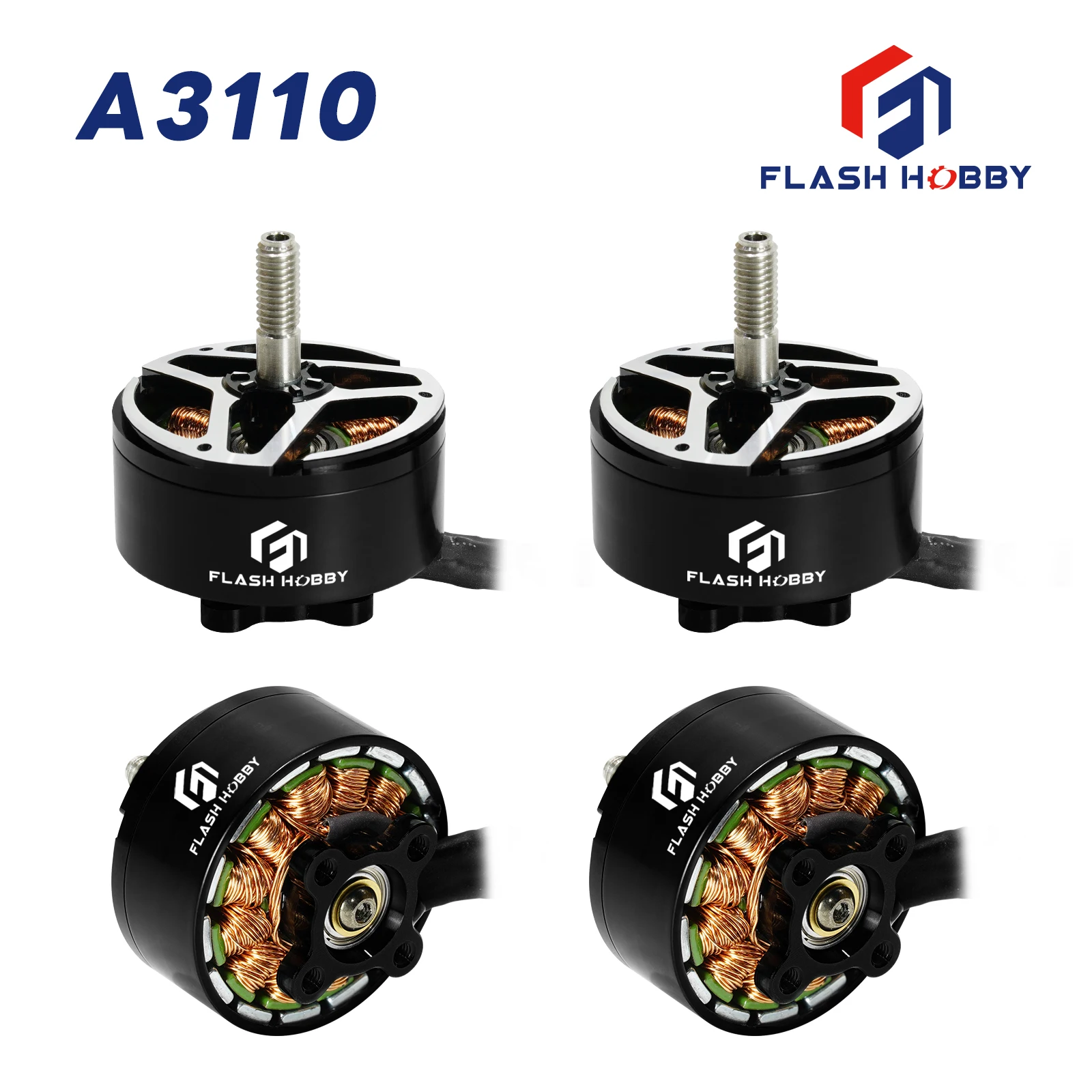 FLASHHOBBY A3110 3110 900KV бесщеточный двигатель 6S LIPO для беспилотных летательных аппаратов FPV Freestyle 9 дюймов 10 дюймов дальность действия Cinelifter детали «сделай сам»