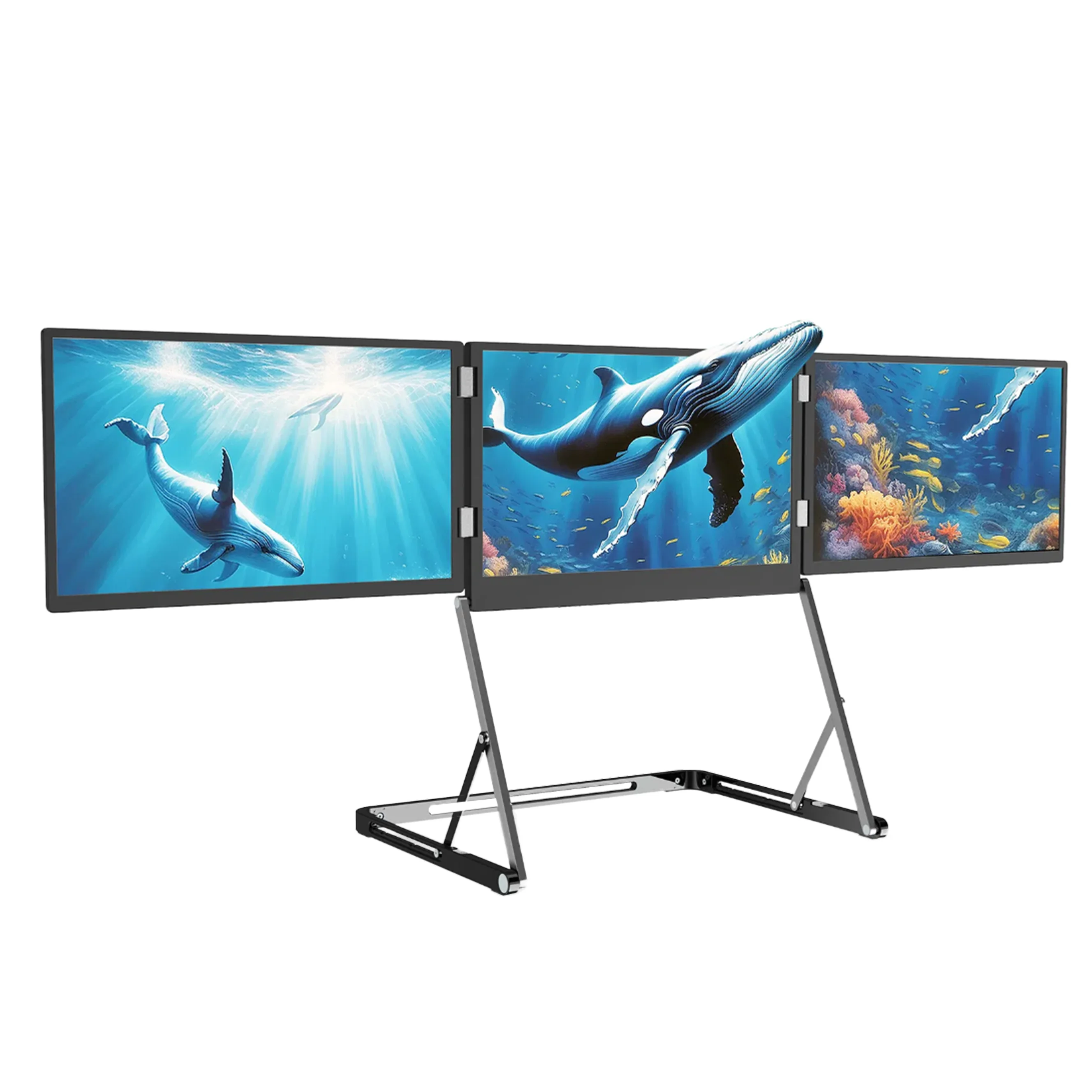 TriCreate 15.6" Triple Screen Monitor | AliExpress