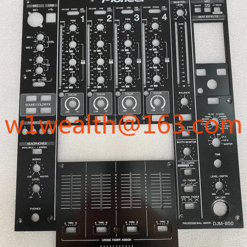 Полный комплект панели DJM-850, плата фейдеров, металлическая пластина, аксессуары для микшерной панели (art.: 3920d4d45cbfc) - 3920d4d45cbfc