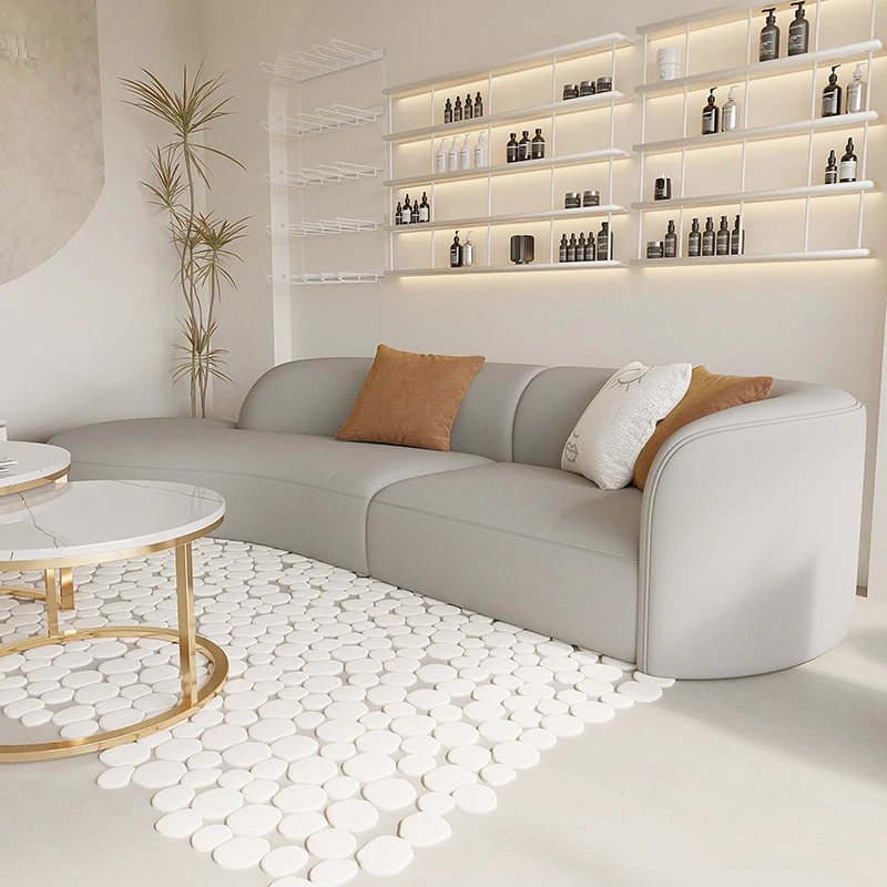 Серый большой деревянный наполнитель для диванов водонепроницаемый дизайн