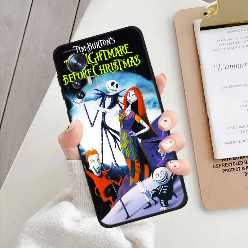 Кошмар перед Рождеством черный чехол для телефона Xiaomi Mi A1 A2 A3 8 9 Note 10 Lite Pro SE T 5G