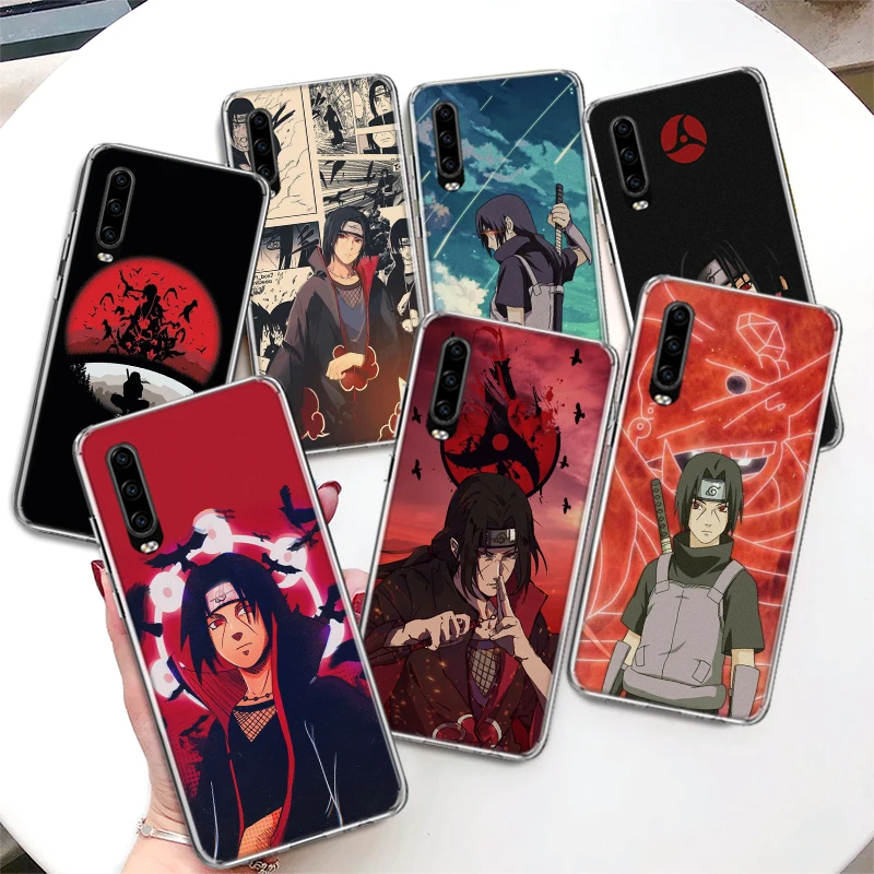 

Naruto Uchiha Itachi Coque Phone Case For P30 P40 Lite P20 P10 P50 Mate 20 30 40 10 Pro Luxury Pattern Customized Soft Cover