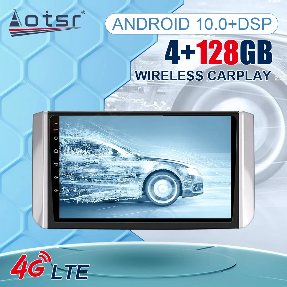 4G + 128G автомобильный стерео Android для Mitsubishi Xpander мультимедийный плеер радио ленточный рекордер головное устройство GPS навигация DSP