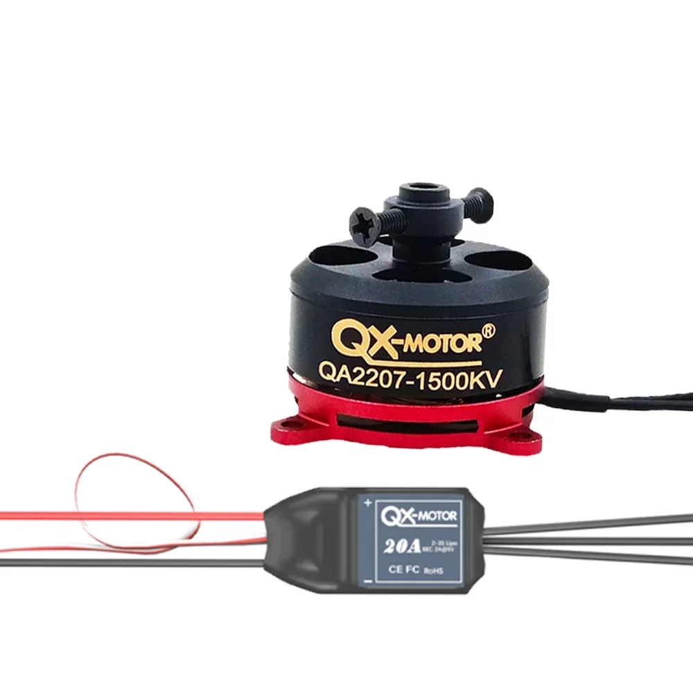 Бесщеточный двигатель QX-MOTOR QA2207 1500KV для моделей F3P