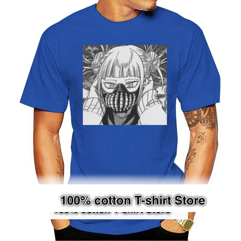 

Man's Himiko Toga BNHA Villain Anime Manga Kawaii T-Shirt Novelty O Neck Short Sleeve Clothes Cotton Tees Birthday Gift T Shirts
