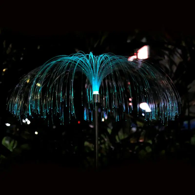 

Led Solar Light Plug-in Firework Lamp Water Proof Night Light Colorful Decorative Lights Jellyfish Lamp Garden Decor Accessories