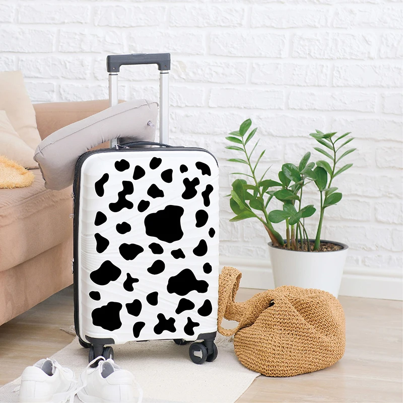 340/680 шт. водостойкий виниловый принт с коровьим принтом самоклеящийся черный