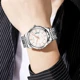 reloj hombre Mens Fashion Business Watches Men Sports Stainless Steel Quartz Watch Man Calendar Date Clock relogio masculino Other Image