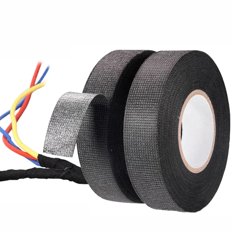 

Термостойкая клейкая тканевая лента для автопроводки