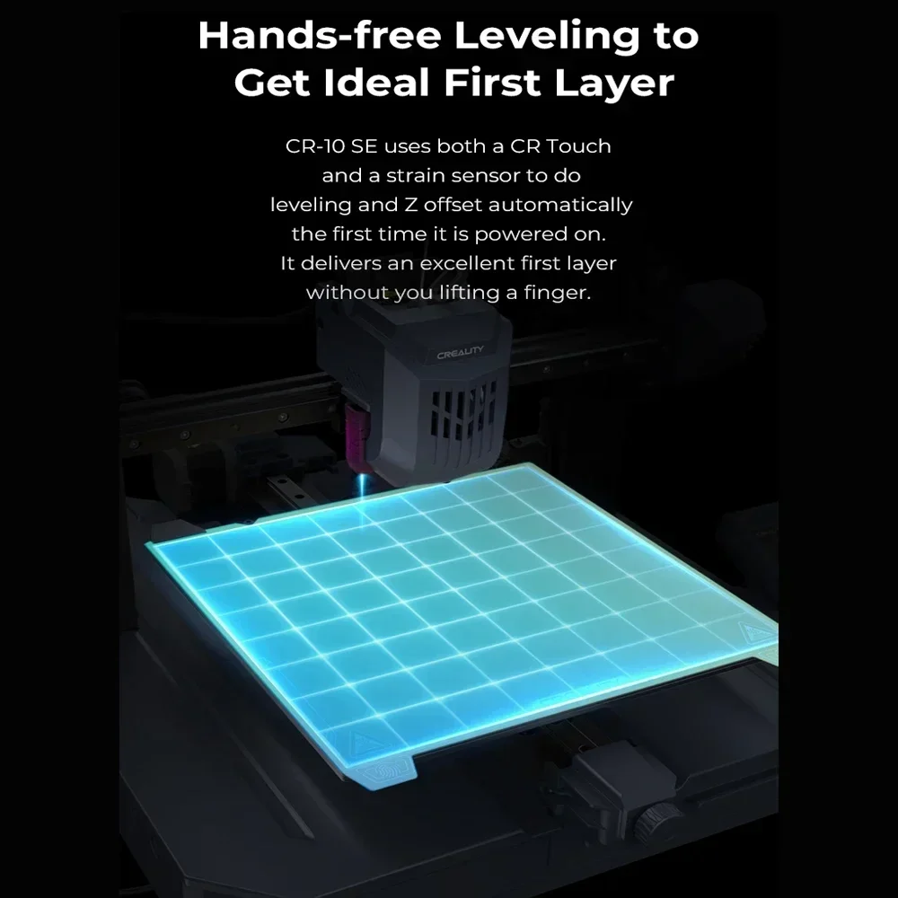 3D-принтер CREALITY CR-10 SE 600 мм/с скорость печати модернизированная Sprite прямая