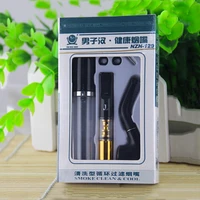 1box plastic reusable tobacco cigarette filter tar filtration washable portable tobacco pipe removable to clean smoking gadgets