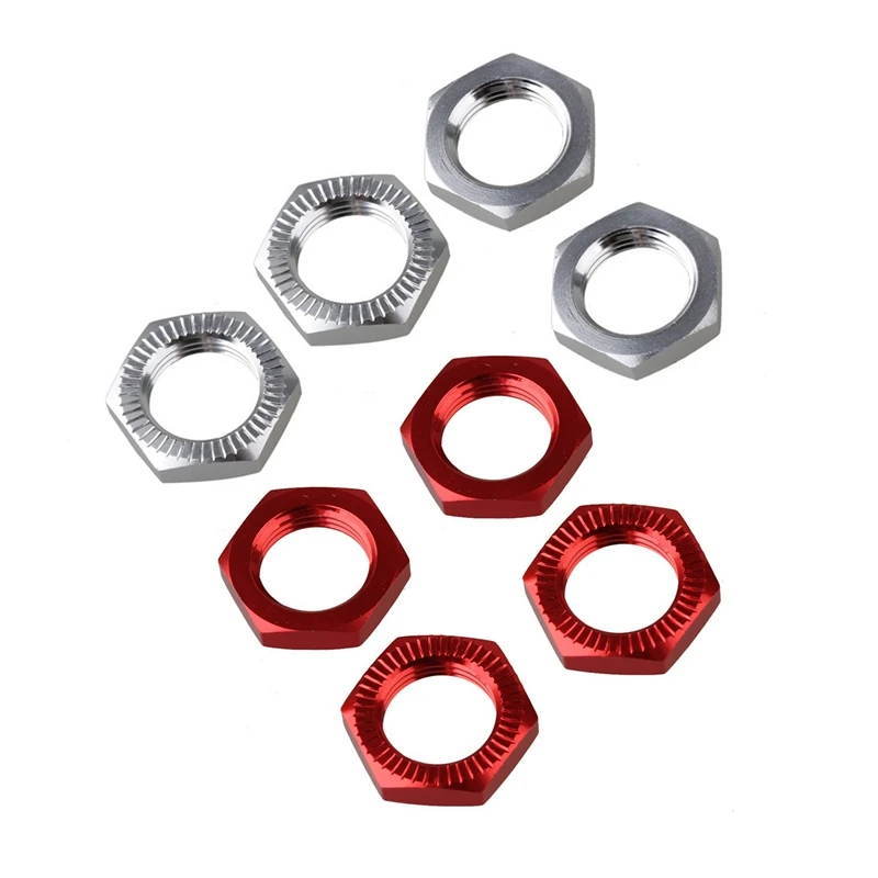 Hot 2Pc 17Mm Upgrade Wheel Hex Hub Nut Cover N10177 For RC1: