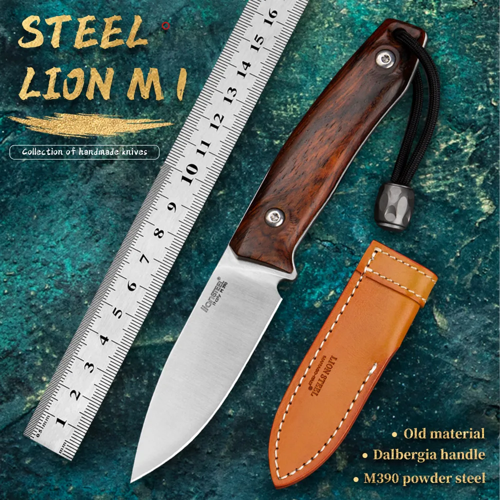 M390 Steel One-piece Fixed Blade Lightweight and Sharp Rescue Knife High Quality Outdoor Hunting Tactical Camping Straight Knife
