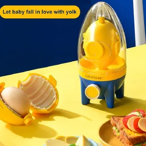 household egg puller manual scrambler egg white yolk mixer golden egg admixer egg stirring shaker for household kitchen gadgets free global shipping