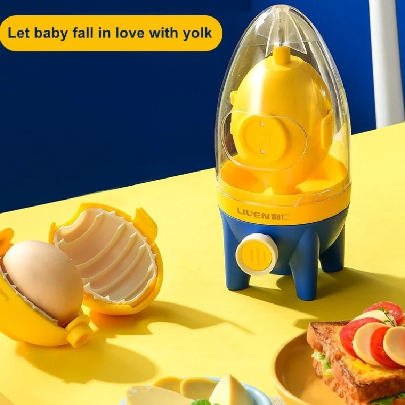 Бытовой съемник для яиц ручной Миксер Для яичного белка Золотой смеситель шейкер
