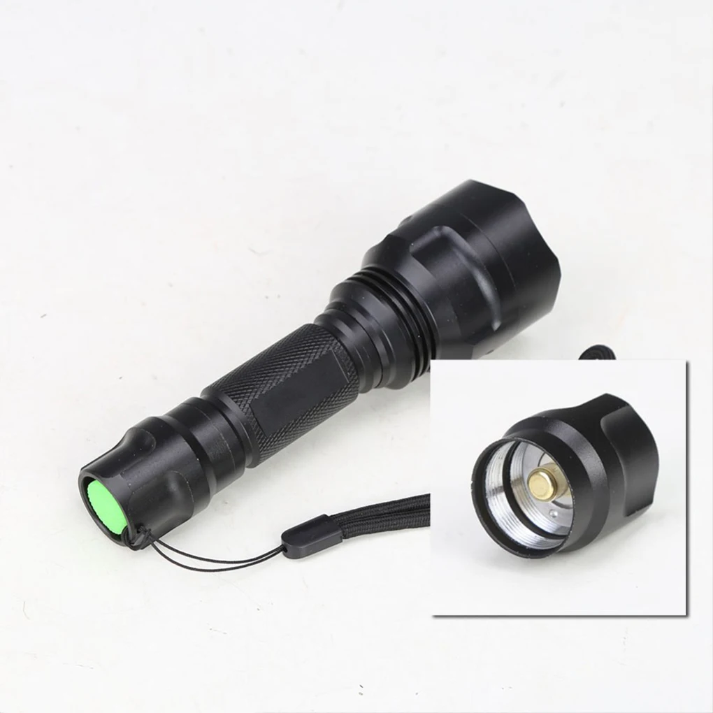 

Flashlight Tailcap Switch Aluminum Alloy Tail Cap Controller Torch Remote Control Switch for 24.5-25mm Light Accessories