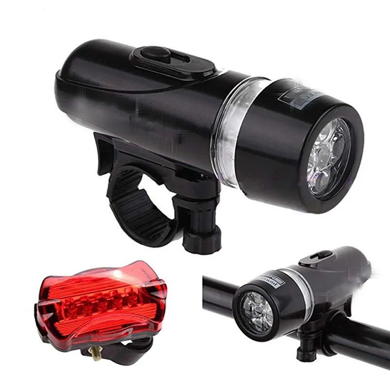 

Waterproof Bicycle Front Back Light Set Tail Light Road Mountain Bike Mountain Bike Tail Light Lamp Bicycle Lantern Flashlight